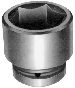 55mm 1.1/2 Inch Drive 6 Point Standard Impact Socket