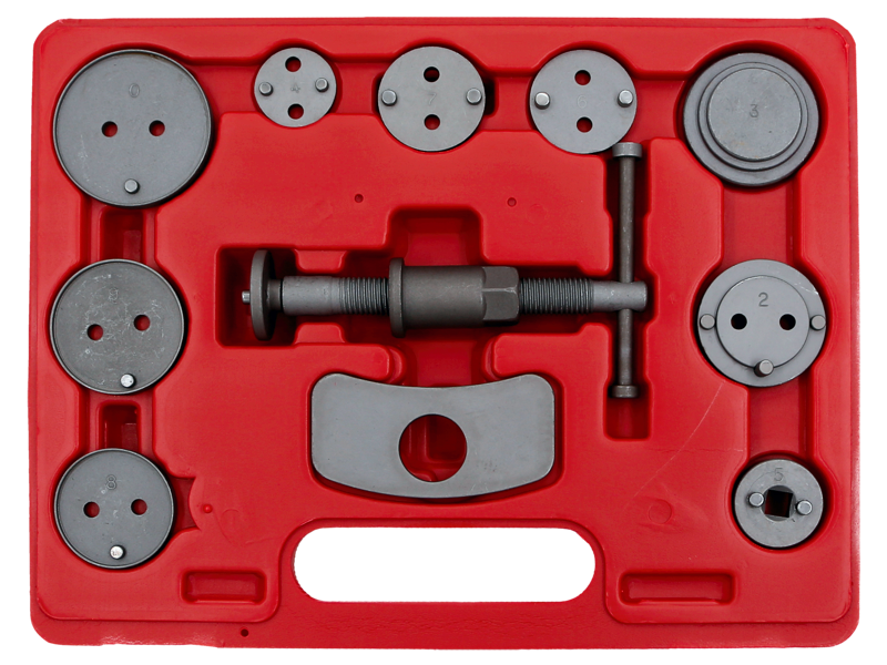 11 Piece Disc Brake Caliper Wind Back Tool Kit