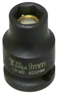 9mm 3/8 Inch Drive Magnetic Metric Impact Socket