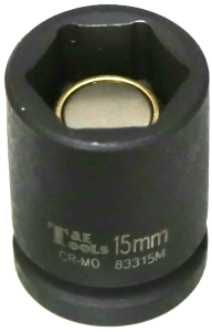 15mm 3/8 Inch Drive Magnetic Metric Impact Socket