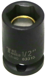 1/2 Inch 3/8 Inch Drive Magnetic SAE Impact Socket