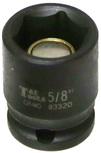 5/8 Inch 3/8 Inch Drive Magnetic SAE Impact Socket