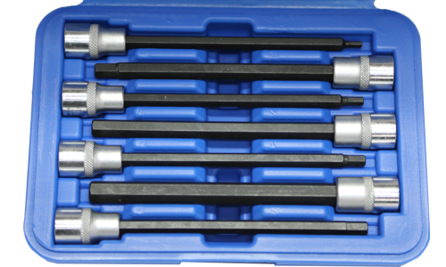 7 Piece3/8 Inch Drive Inhex 150mm Long 3 To 10mm