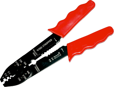 8.3/4 Inch Non Insulated Wire Crimper & Stripper