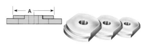 4.75 Inch To 5.250 Inch Machinable Plate For #2-1200Sleeve Puller