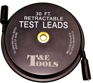 30ft (9145mm) Retractable Test Lead