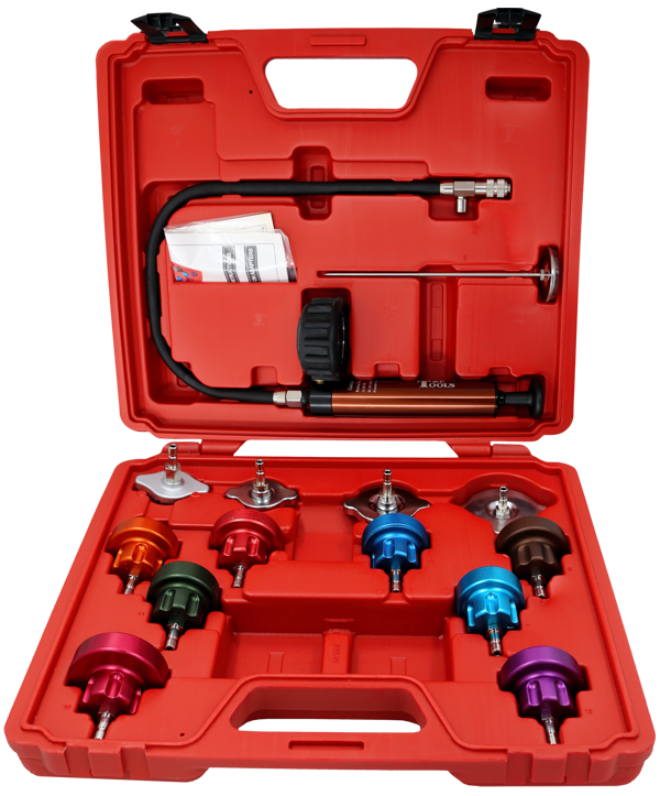 Deluxe Radiator Pressure Tester Set