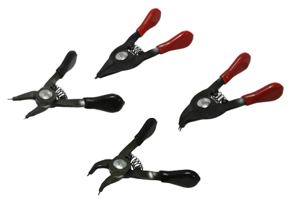 4 Piece Mini Snap Ring Plier Set