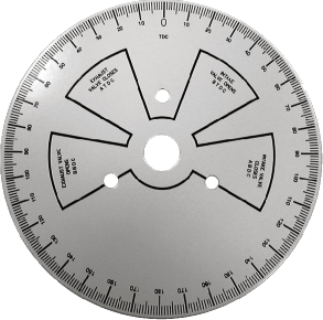 Tdc Timing Degree Wheel