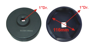 100mm 1 Inch Drive 6 Point Special Truck Socket