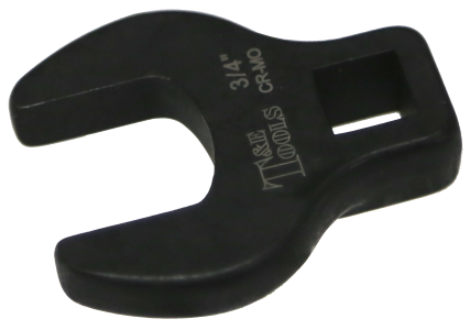 3/4 Inch 3/8 Inch Drive Crowsfoot Wrench