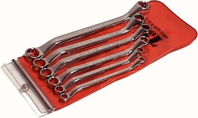 6 Piece Metric Ring Wrench Set