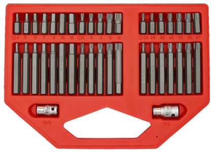 40 Piece Spine/Torx & Inhex Bit Set