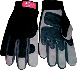 Spandex Mech Gloves Extra Large