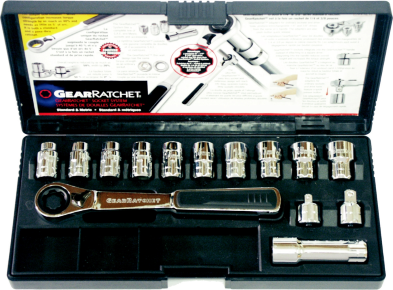 14 Piece20mmdrive Metric Gearratchet Socket .Se