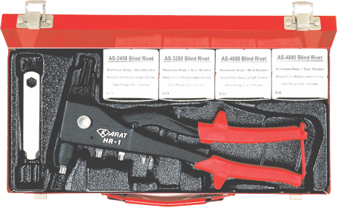 Industrial Hand Riveter Kit 2.4 To4.8mm