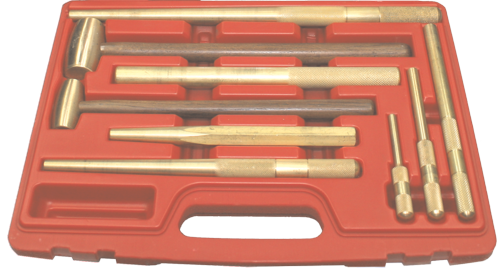 9 Piece Non Spark Punch & Chisel Set