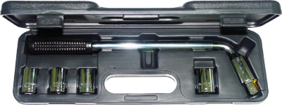 Lighted Adjustable Lug Nut Wrench Set