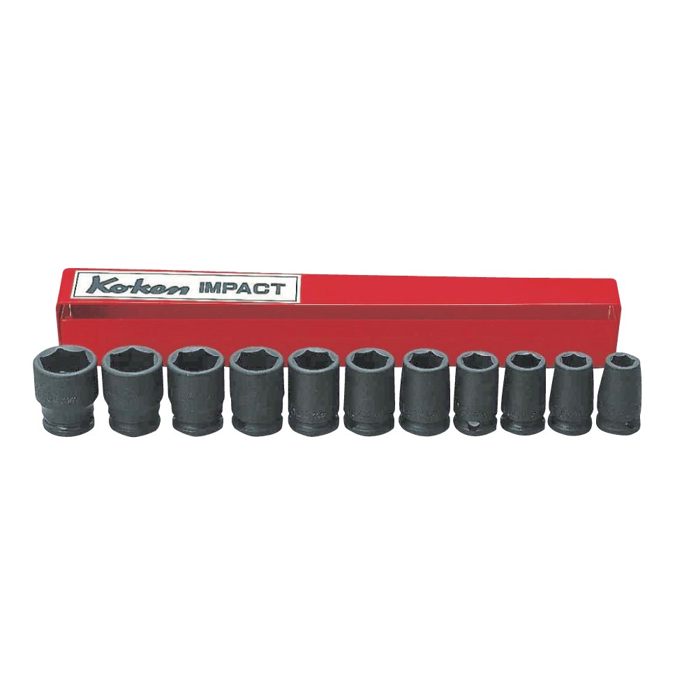 Impact Socket Set 3/8 Drive 9-19mm (11PCS) KO13241m