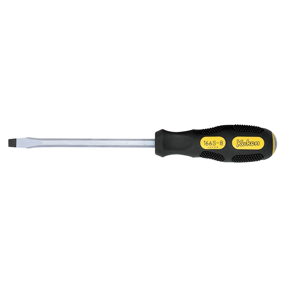 Screwdriver Slotted 5mm 75mm Blade-Thru KO166s5