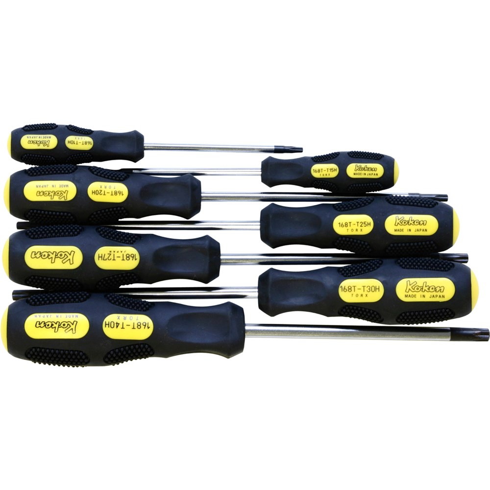 Screwdriver Set Tamper Proof Torx 7pc KO168t/7