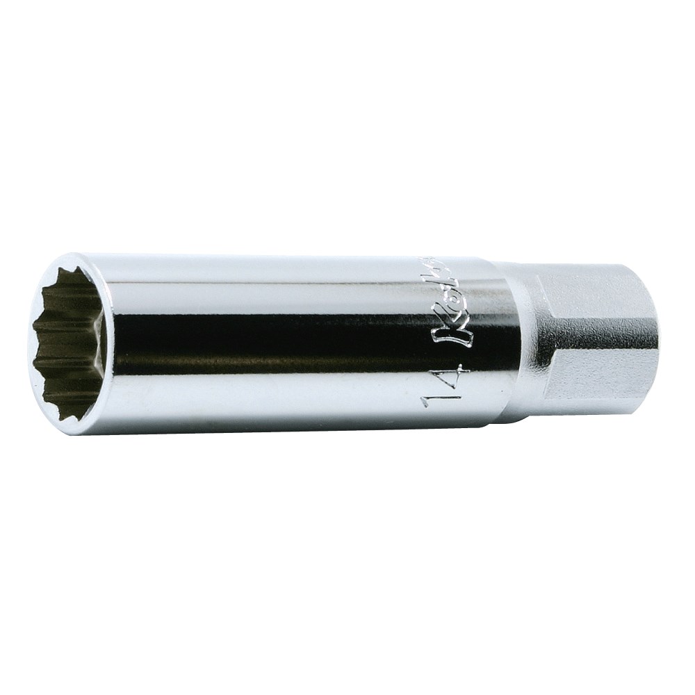 Socket Sparkplug With Magnet 14mm 12pt