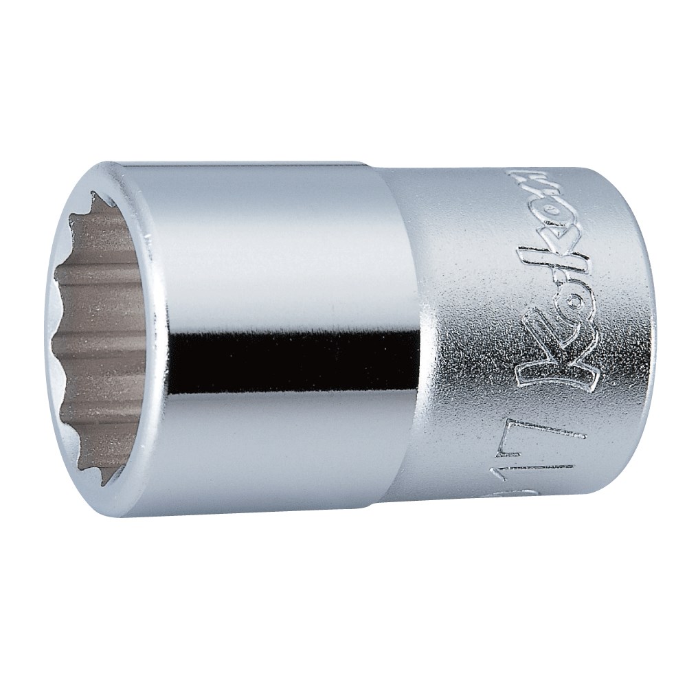 Socket 1/2 Drive 19mm 12pt