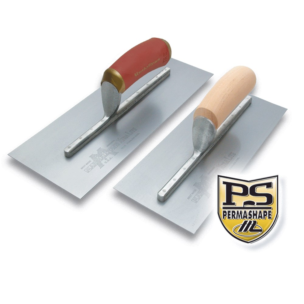 Trowel Fnshng Permaflat S/S 300 127mm D/Soft Handle - 12184 Mt13ssfpd