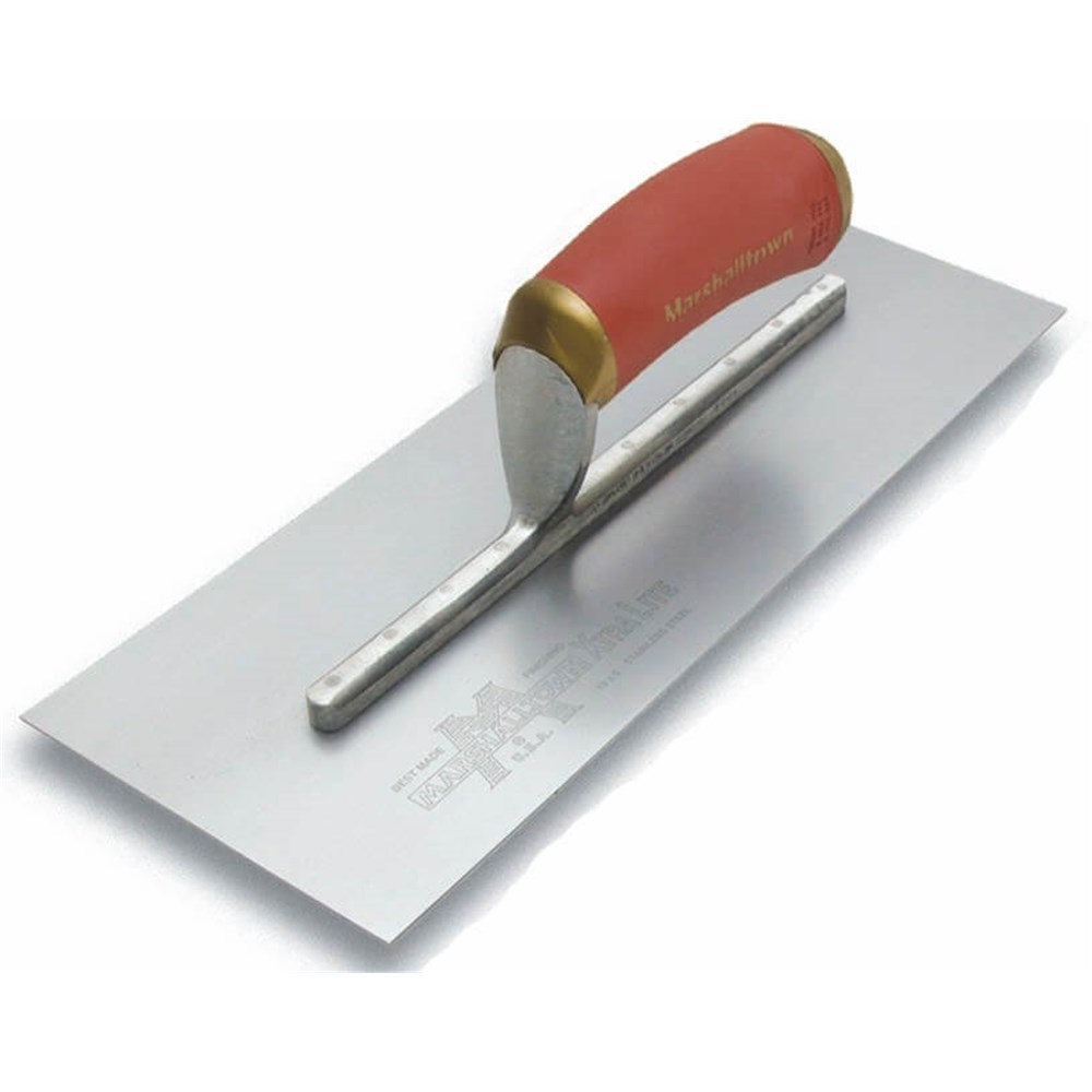 Trowel Finish. Perma.Flat S/S 279 121mm Durasoft Handle Mt3ssfpd