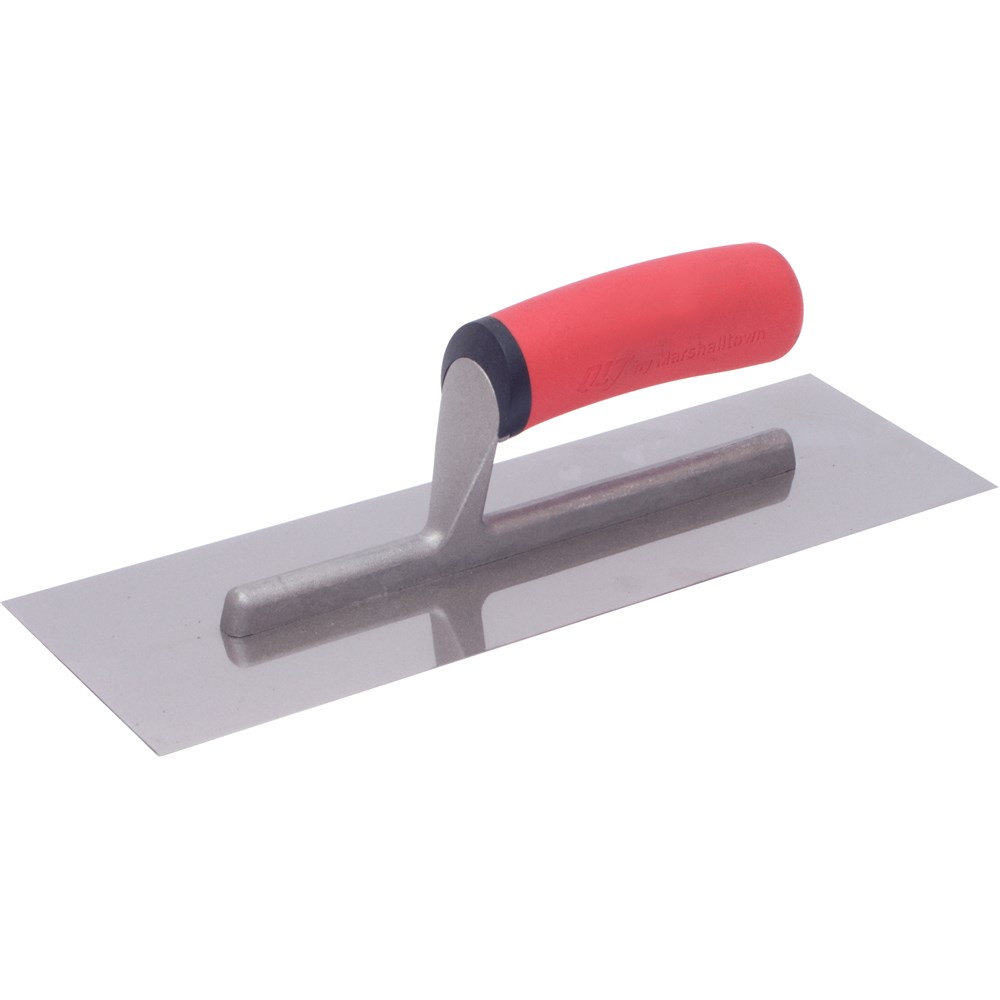 Trowel Finishing S/S Qlt 305x102mm Soft Grip Handle Mtft124ss