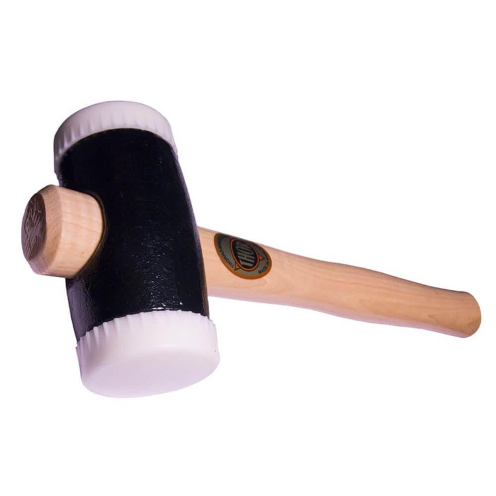 Hammer Nylon 2200g 5lb 63mm Face Wood Handle - 12-720n Th720