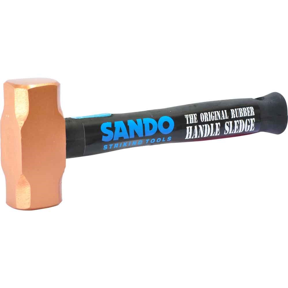 Sledge Hammer Copper 3lb / 1.4kg With 12 Inch Handle Sdsldg/3-12c