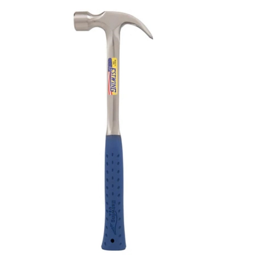 EWE3-22CR - Estwing 22oz Framing Hammer  349.25mm - Smooth Faced and Shock Reduction Grip