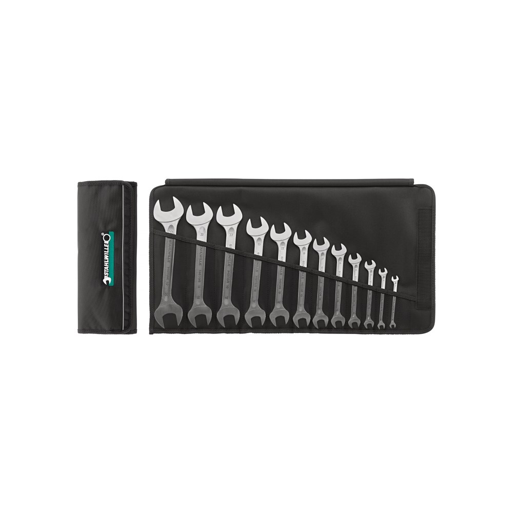 Spanner Set Double Open End 12pc #10 6x7mm - 30x32mm - 96400306 SW10/12 - 96400306