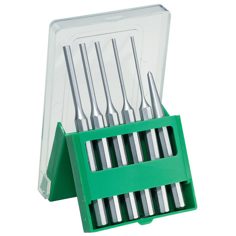 Punch Set Pin/Centre 6pc With Plastic Stand - 96700711 SW105-8/6 K