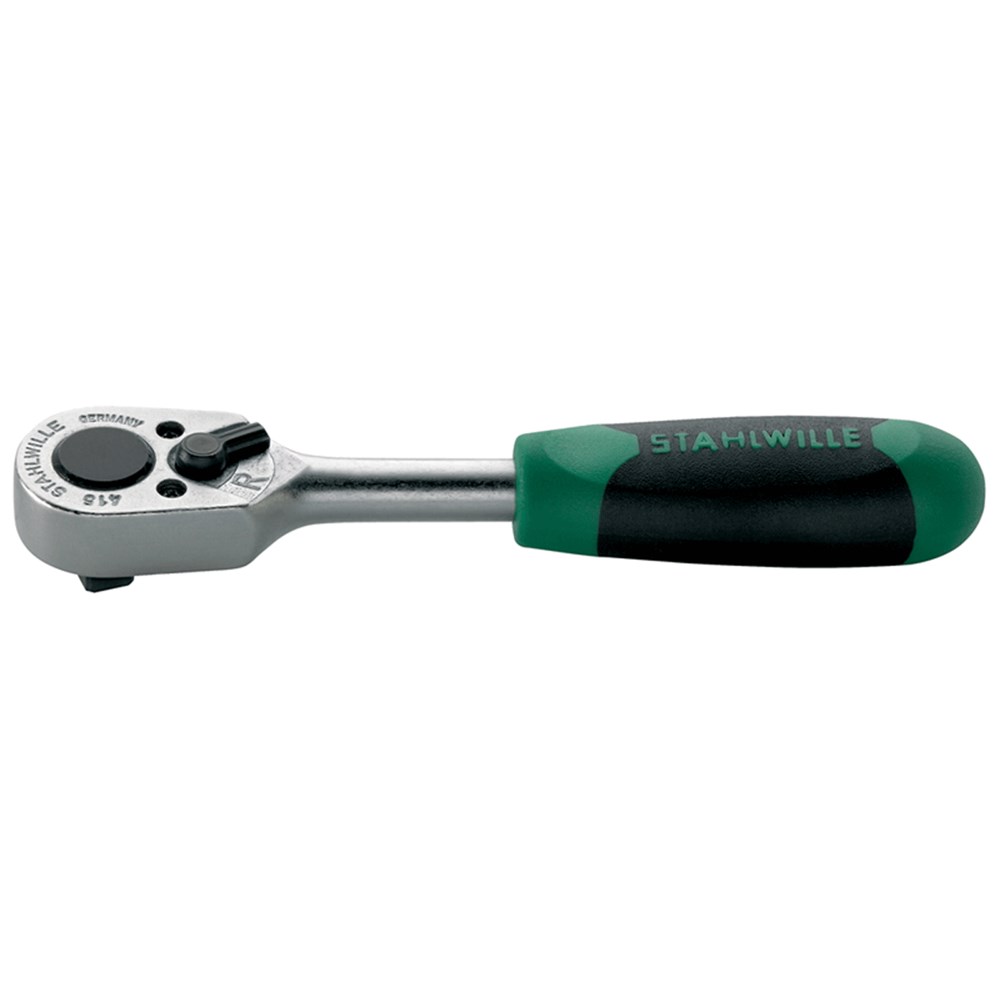 Ratchet Reversible 22 Tooth 1/4 Inch Drive With 2-Component Handle-11111010 SW415