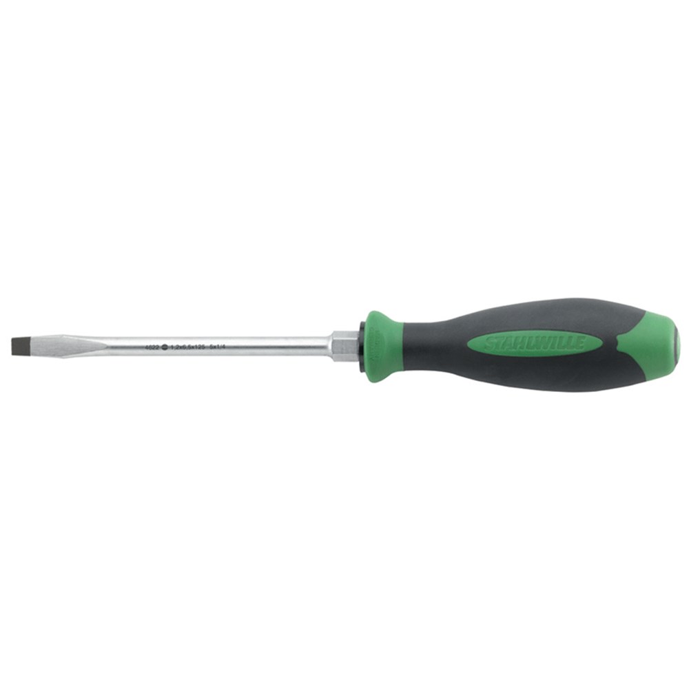 Screwdriver Drall + Slotted #1 1.0x5.5x100mm With Hex SW4622 1.0x5.5x100 - 46221055