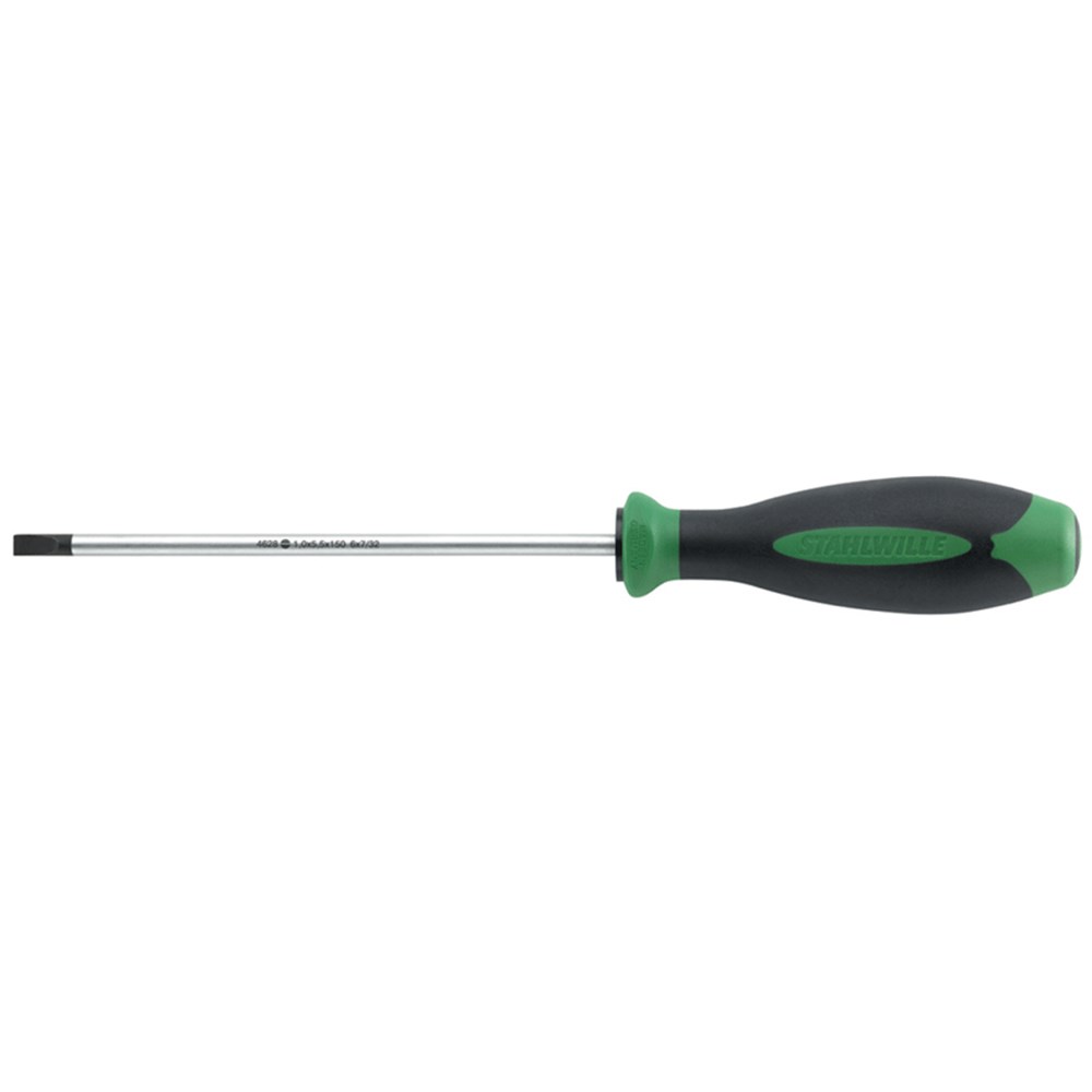 Screwdriver Drall + Slotted #1 0.4x2.5x60mm Elect SW4628 0.4x2.5x60 - 46283025