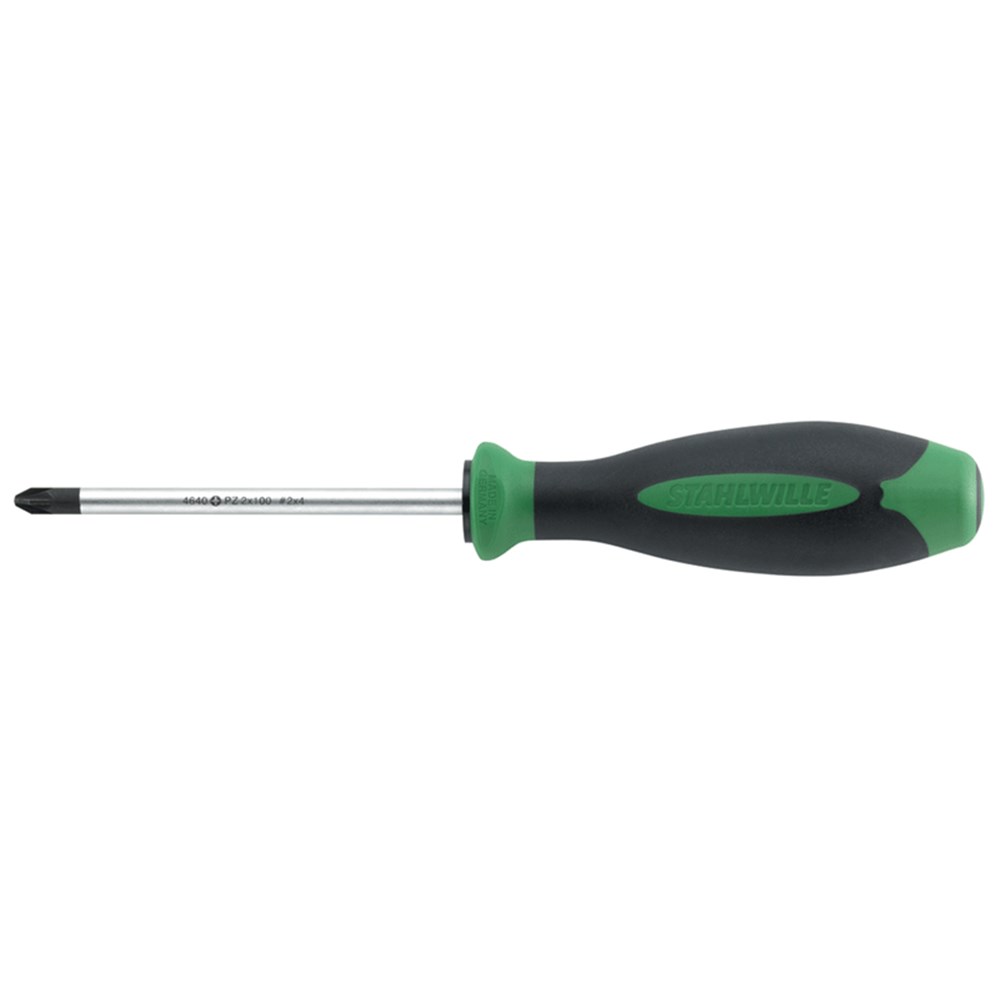 Screwdriver Drall + Pozidrive Phillips #0 165mm 2 Comp Handle SW4640 0 - 46401000