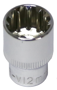 12mm 1/4 Inch Drive Multi Lock Socket