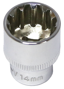 14mm 1/4 Inch Drive Multi Lock Socket