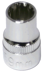 9mm 3/8 Inch Drive Multi Lock Socket