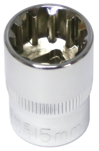 15mm 3/8 Inch Drive Multi Lock Socket