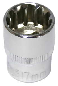 17mm 3/8 Inch Drive Multi Lock Socket