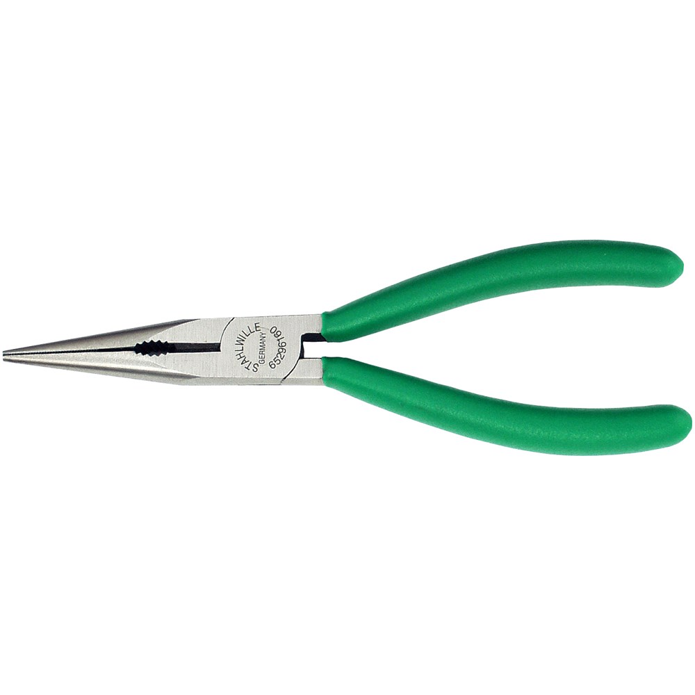 Pliers Snipe Nose With Cutter 160mm Dip Coated Handles - 65296160 SW6529 6 160