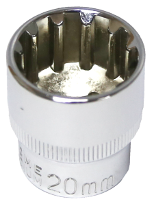 20mm 3/8 Inch Drive Multi Lock Socket