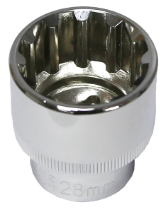 28mm 1/2 Inch Drive Multi Lock Socket