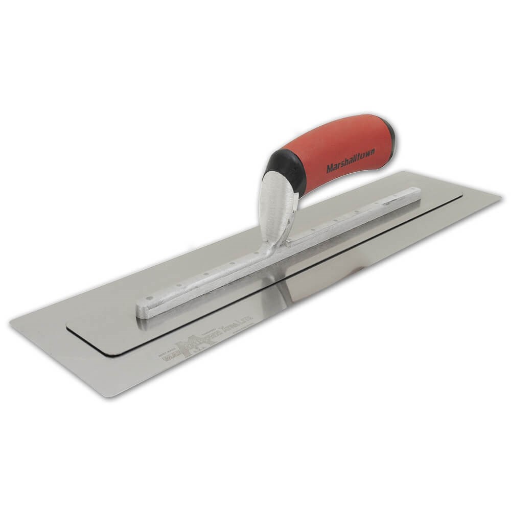 MTPF13D - Marshalltown PermaFlex Stainless Steel Finishing Trowel with Durasoft Handle - 457 x 110mm