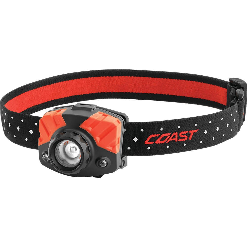 FL75 Dual Colour Pure Beam Focusing LED Headlamp - 435 Lumens 3 X AAA