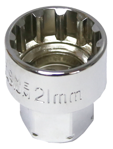 21mm 19mm Drive Hole Thru Multi Lock Socket